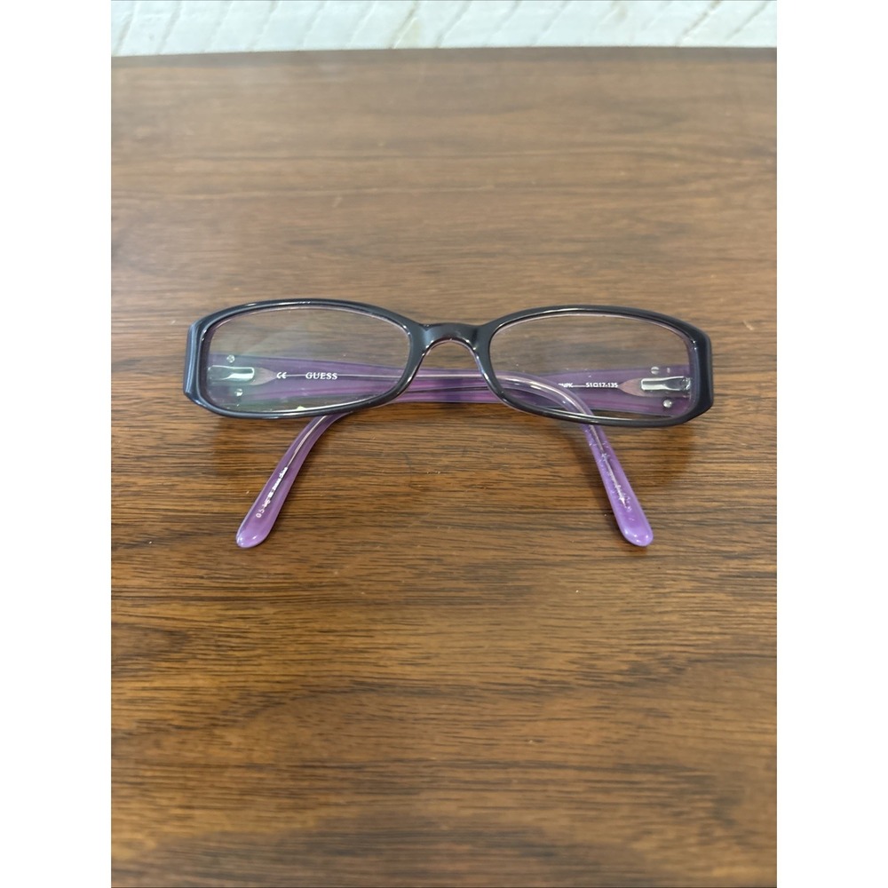 Guess Women's GU1685 Purple Eyeglass Frames 51-17/135 BRNPK